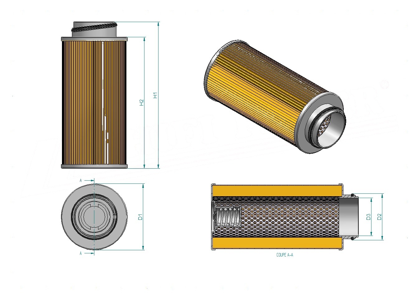 Schema tecnico SH66272