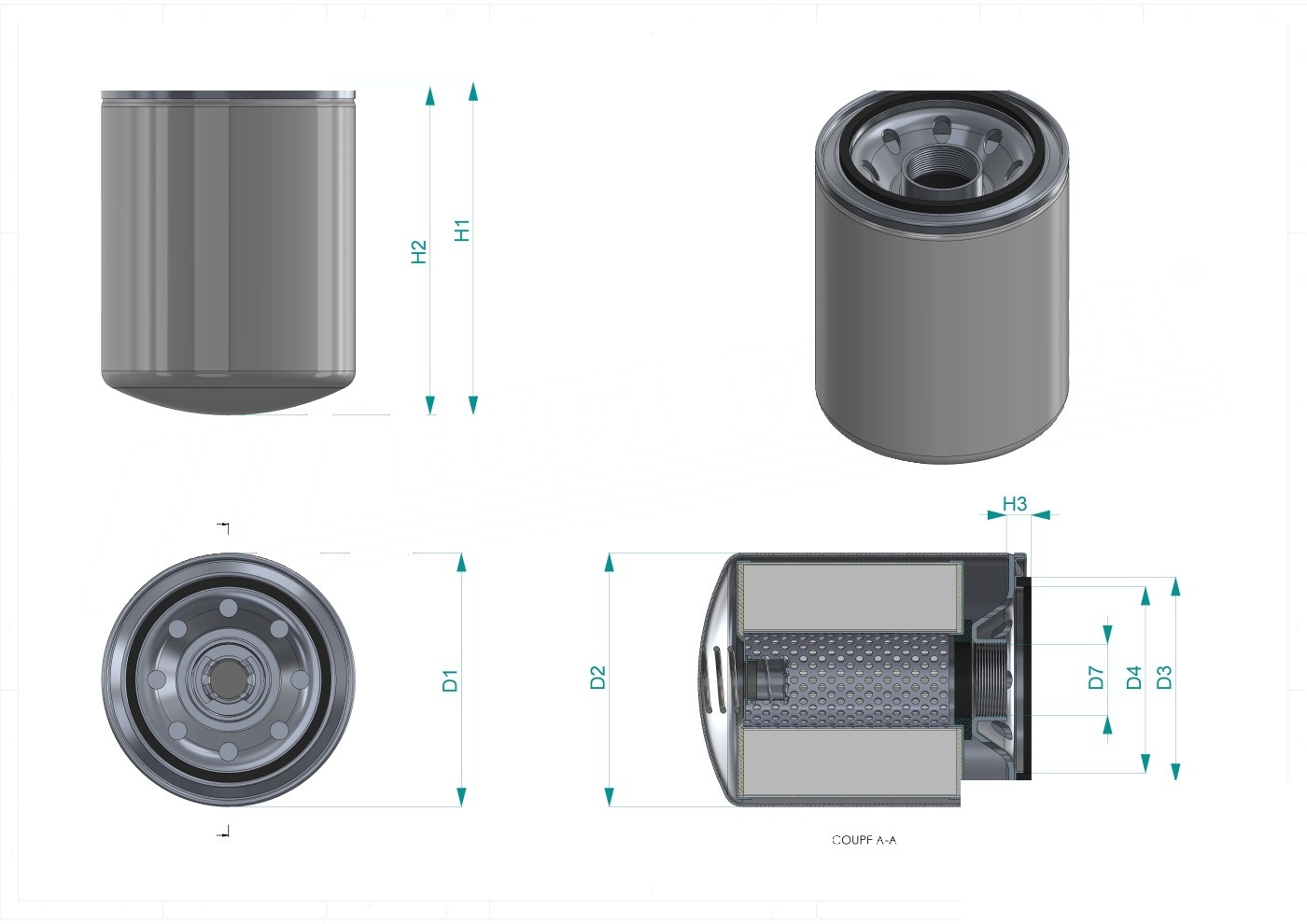 Schema tecnico SH66273