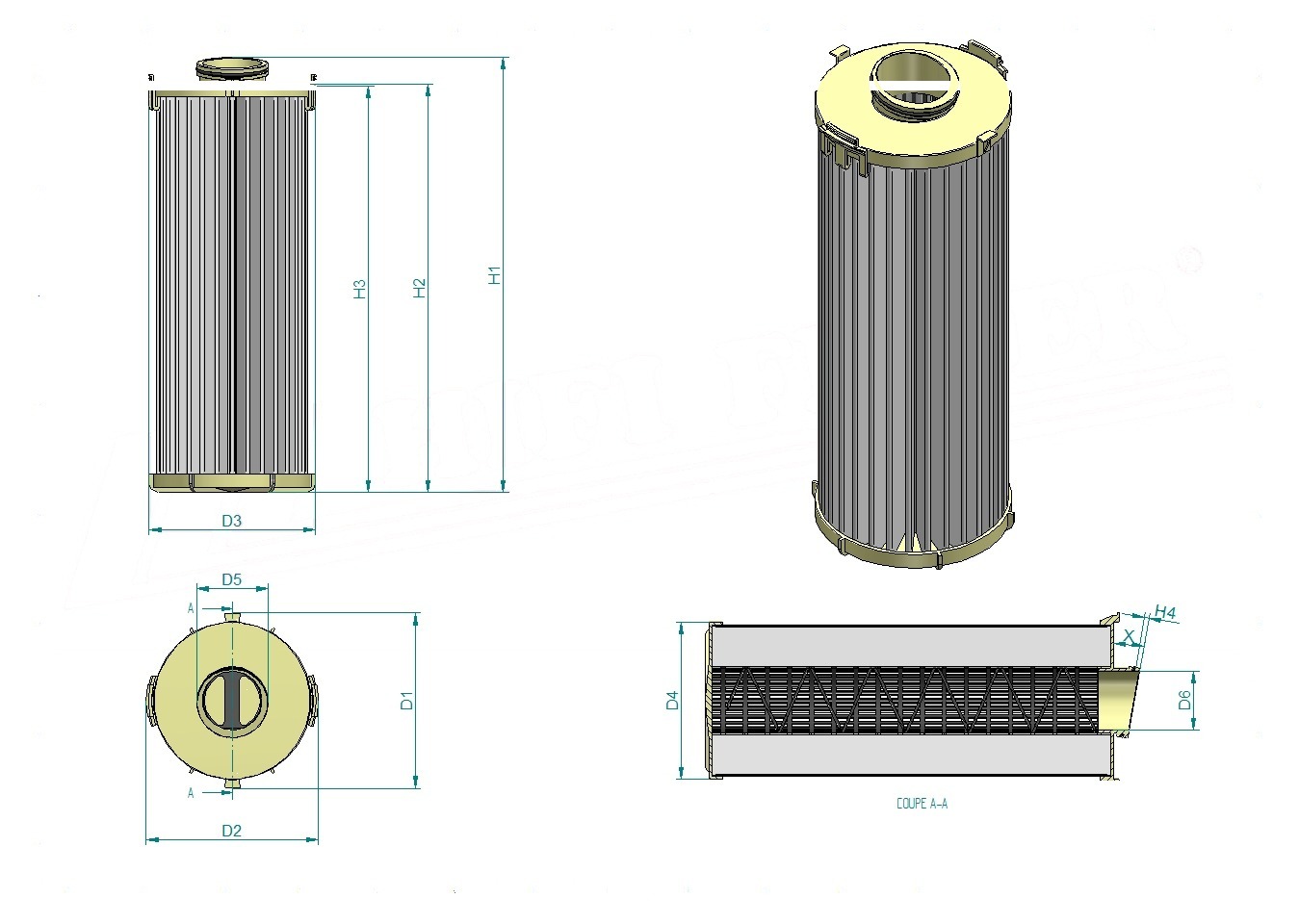 Disegno tecnico SH66279
