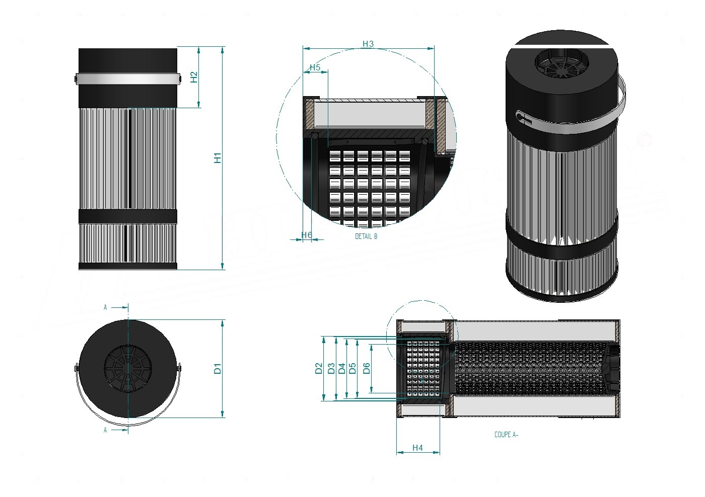 Schema tecnico SH66281