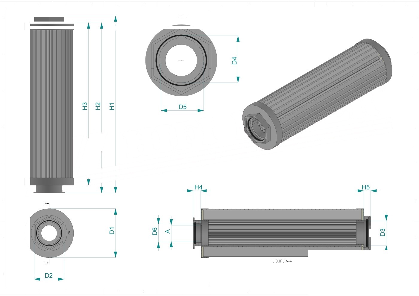 Disegno tecnico SH66322