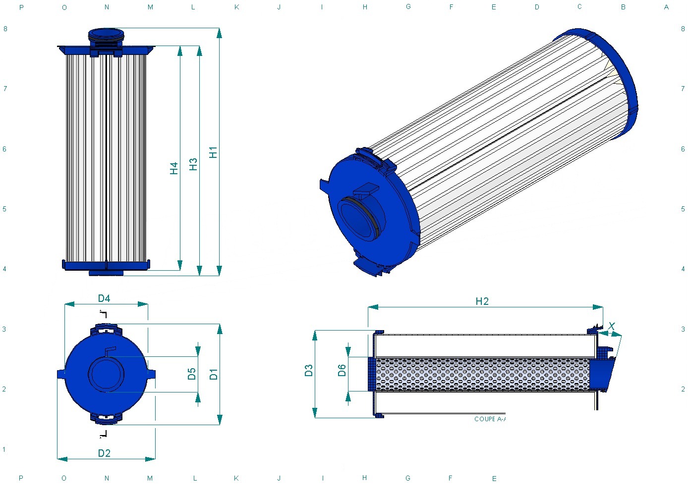Disegno tecnico SH66358