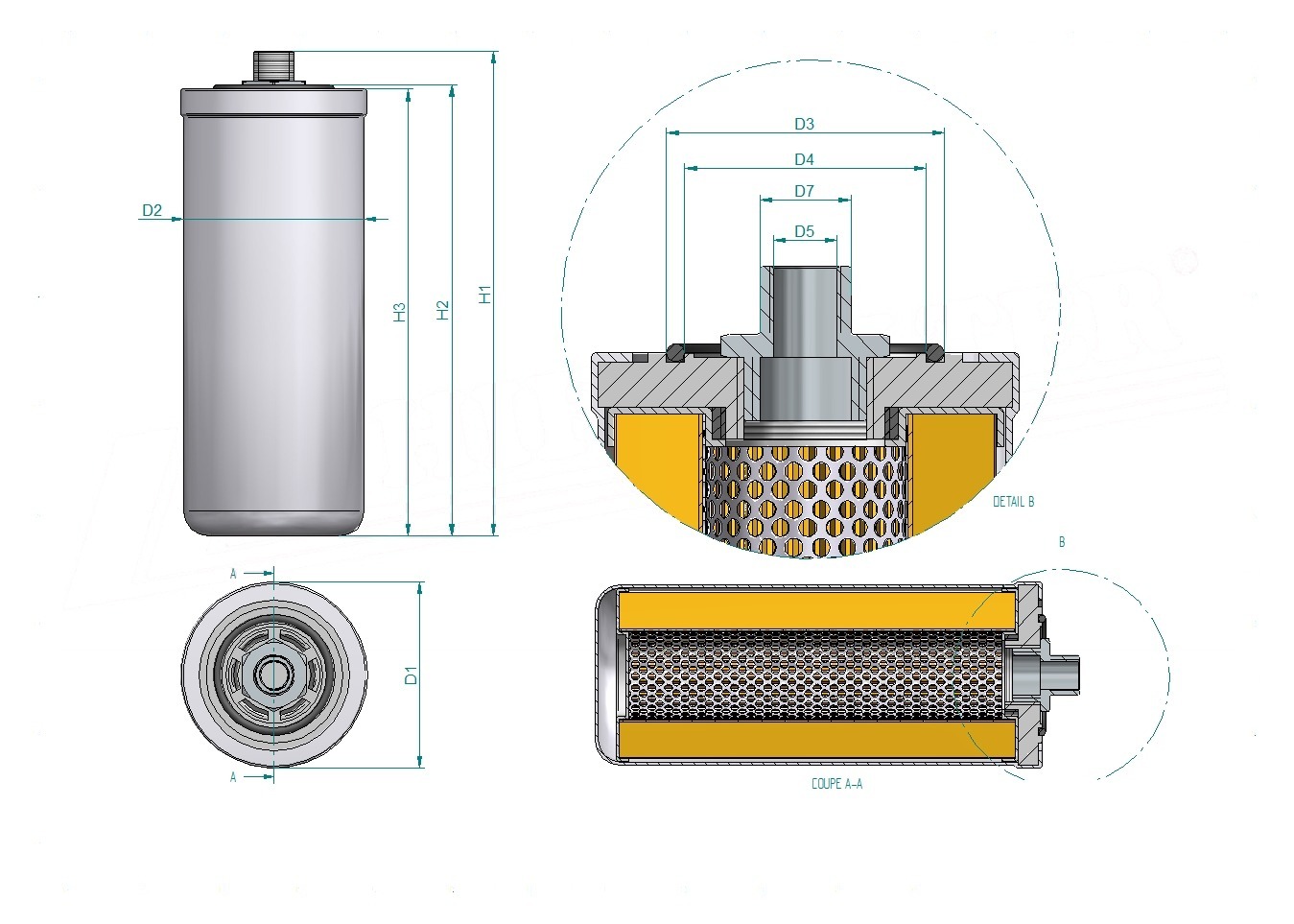 Schema tecnico SH66366V