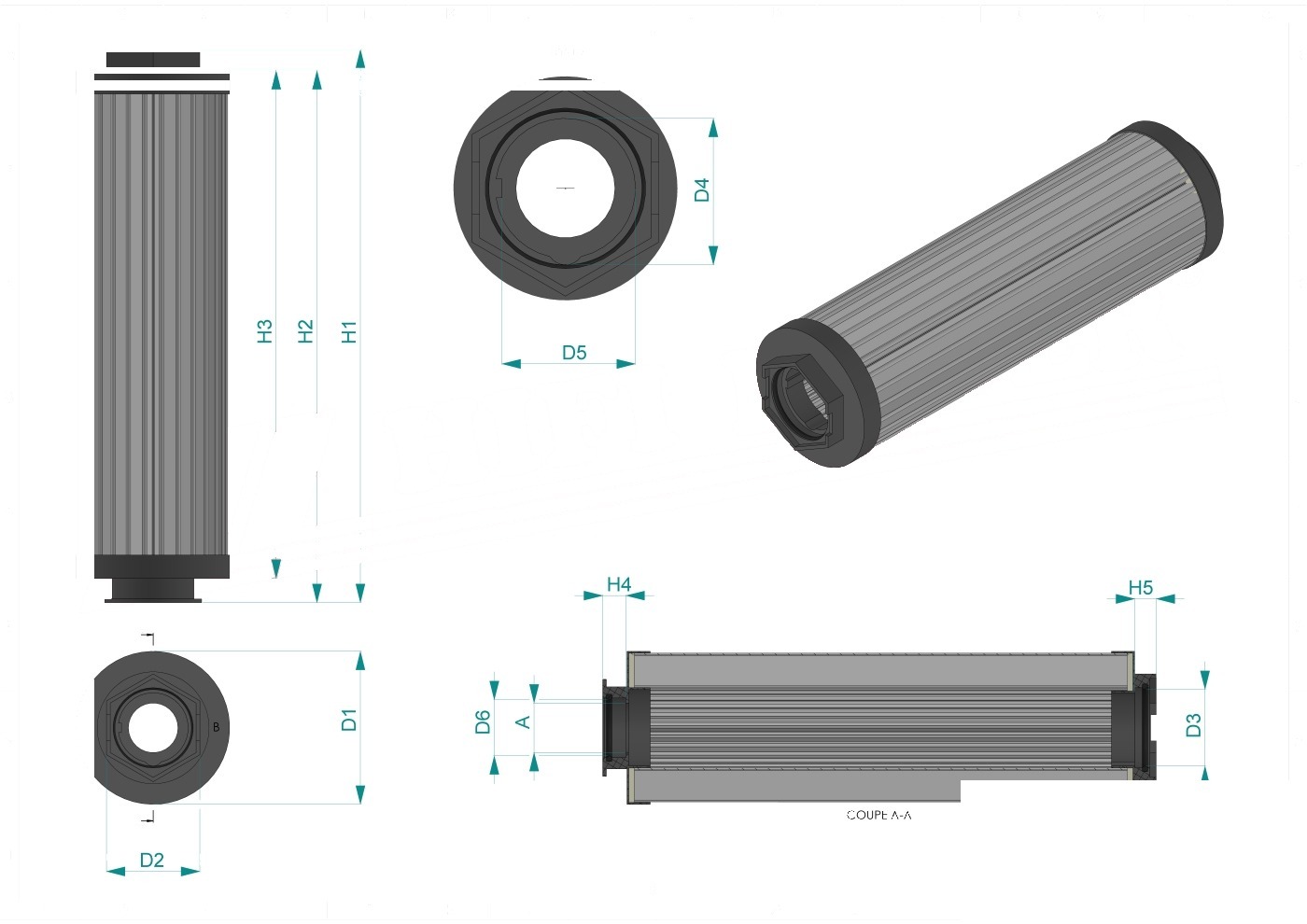 Disegno tecnico SH66368