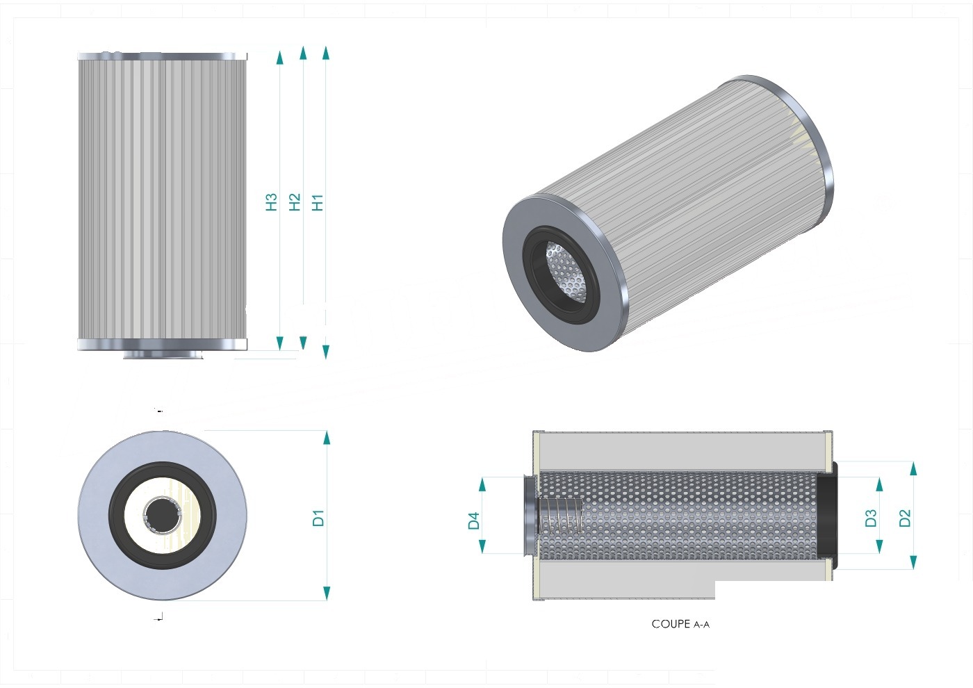Disegno tecnico SH66397