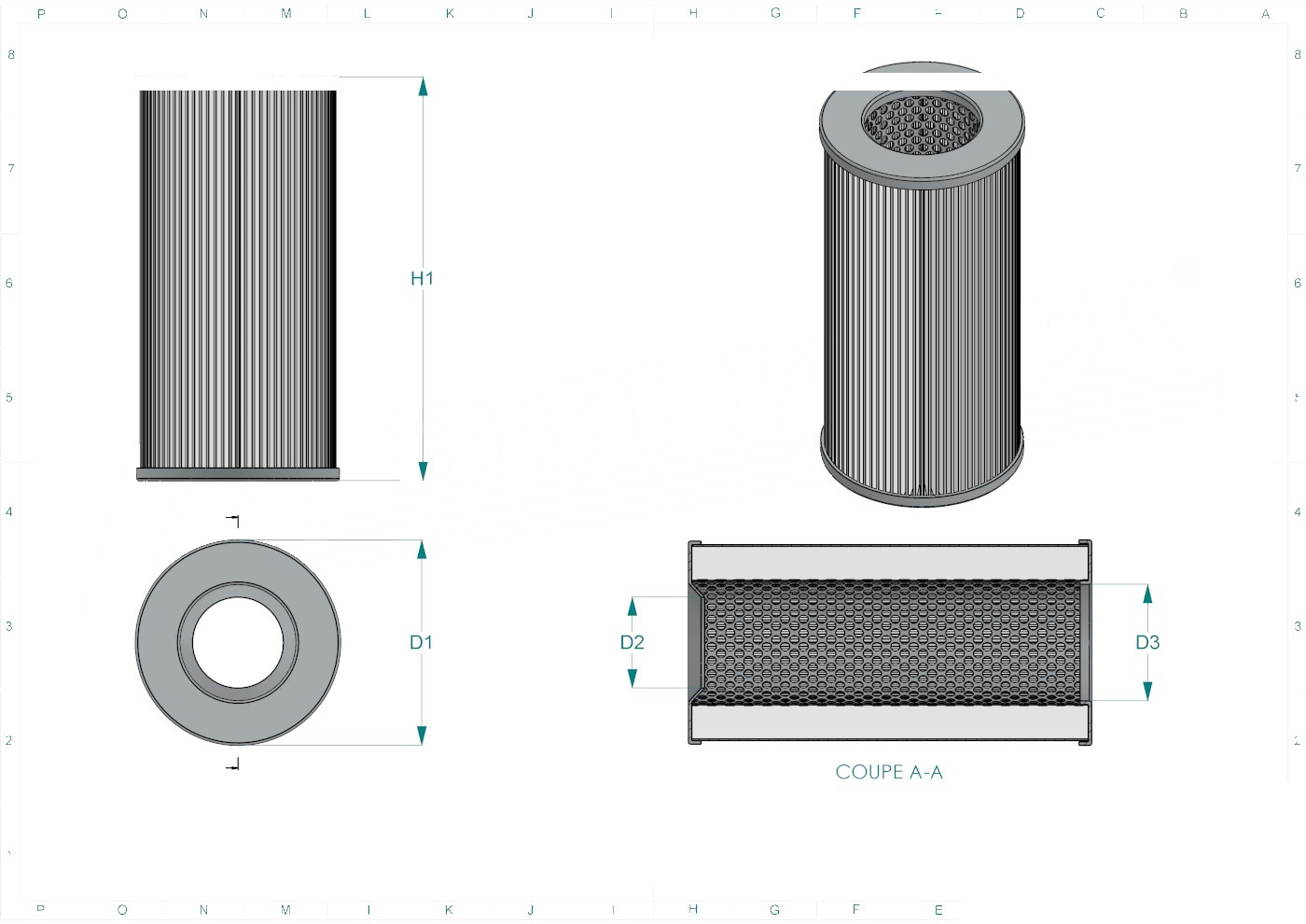 Disegno tecnico SH67051