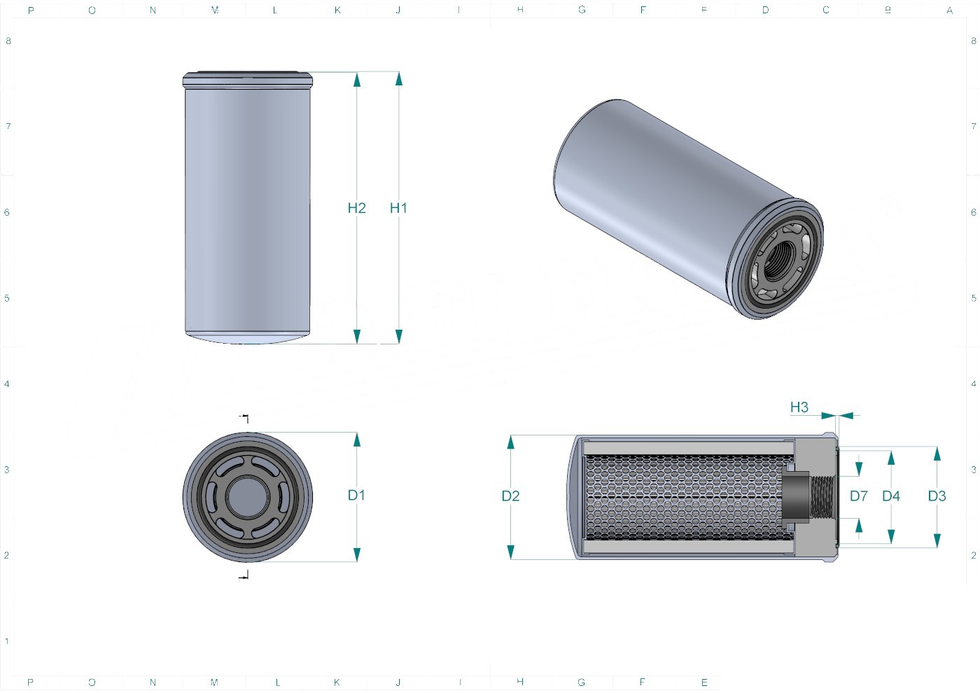 Disegno tecnico SH67290