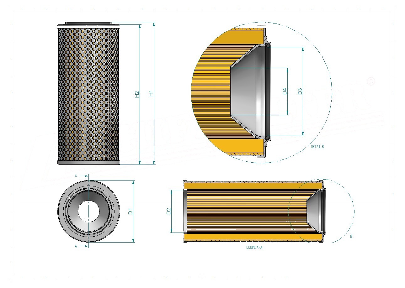 Disegno tecnico SH68068