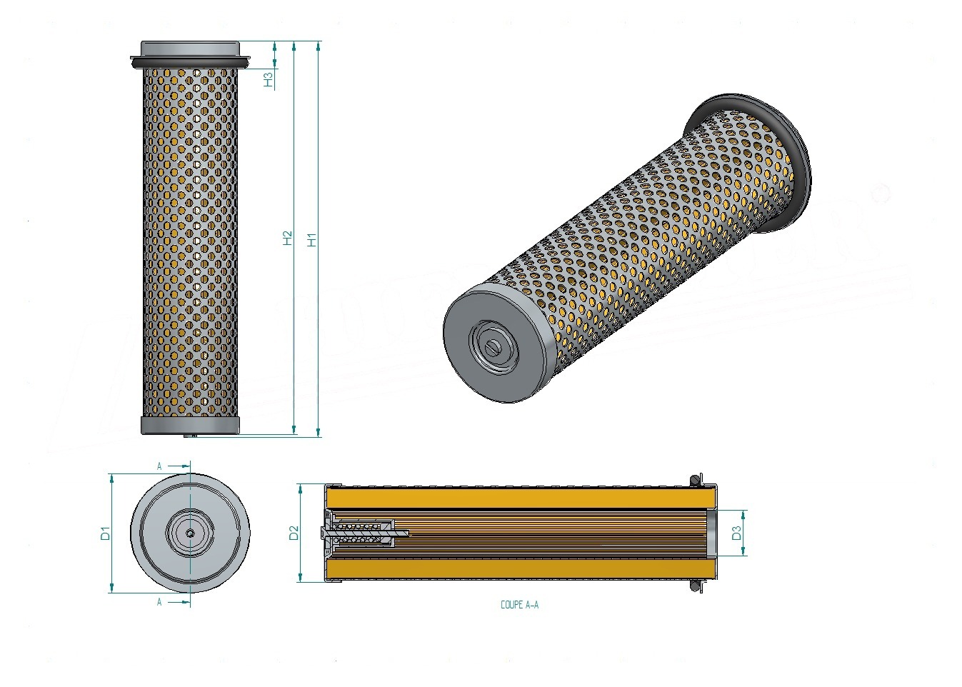 Disegno tecnico SH68069