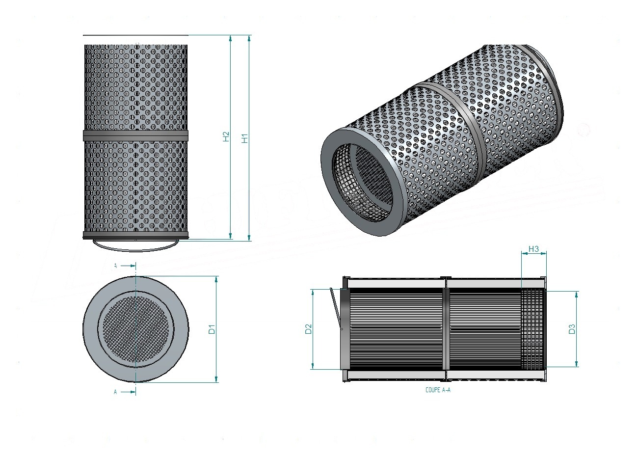 Disegno tecnico SH68070