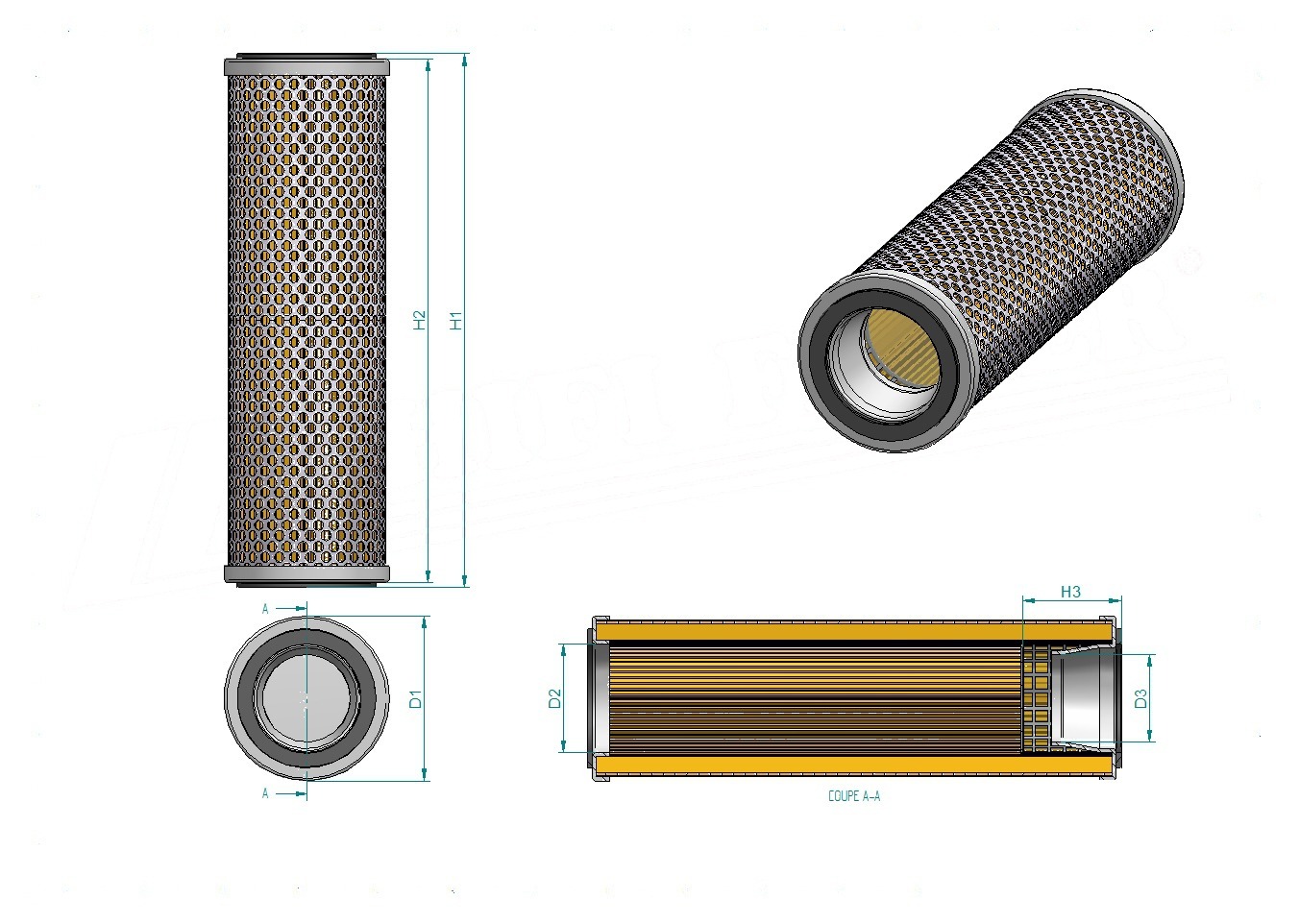 Disegno tecnico SH68083