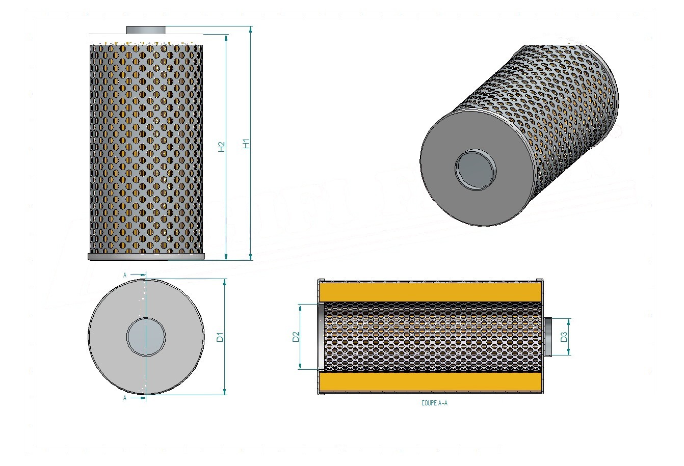 Disegno tecnico SH68107