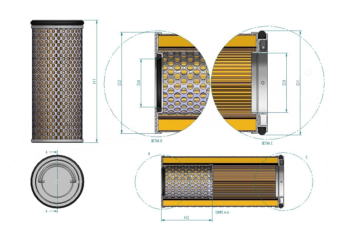 Disegno tecnico SH68149