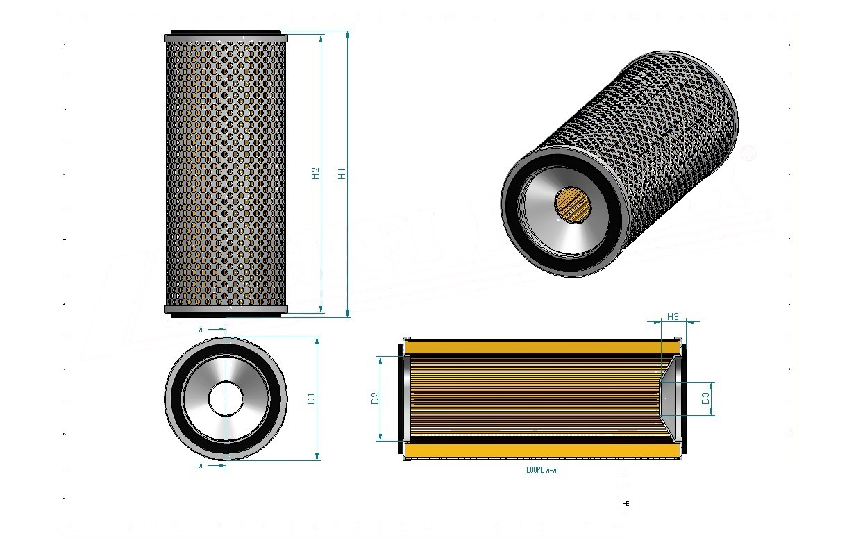 Disegno tecnico SH68199