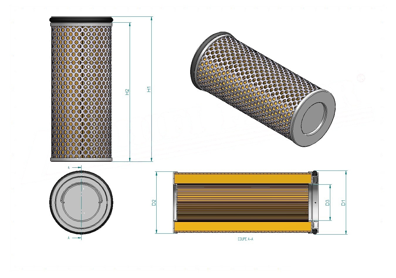 Disegno tecnico SH68203
