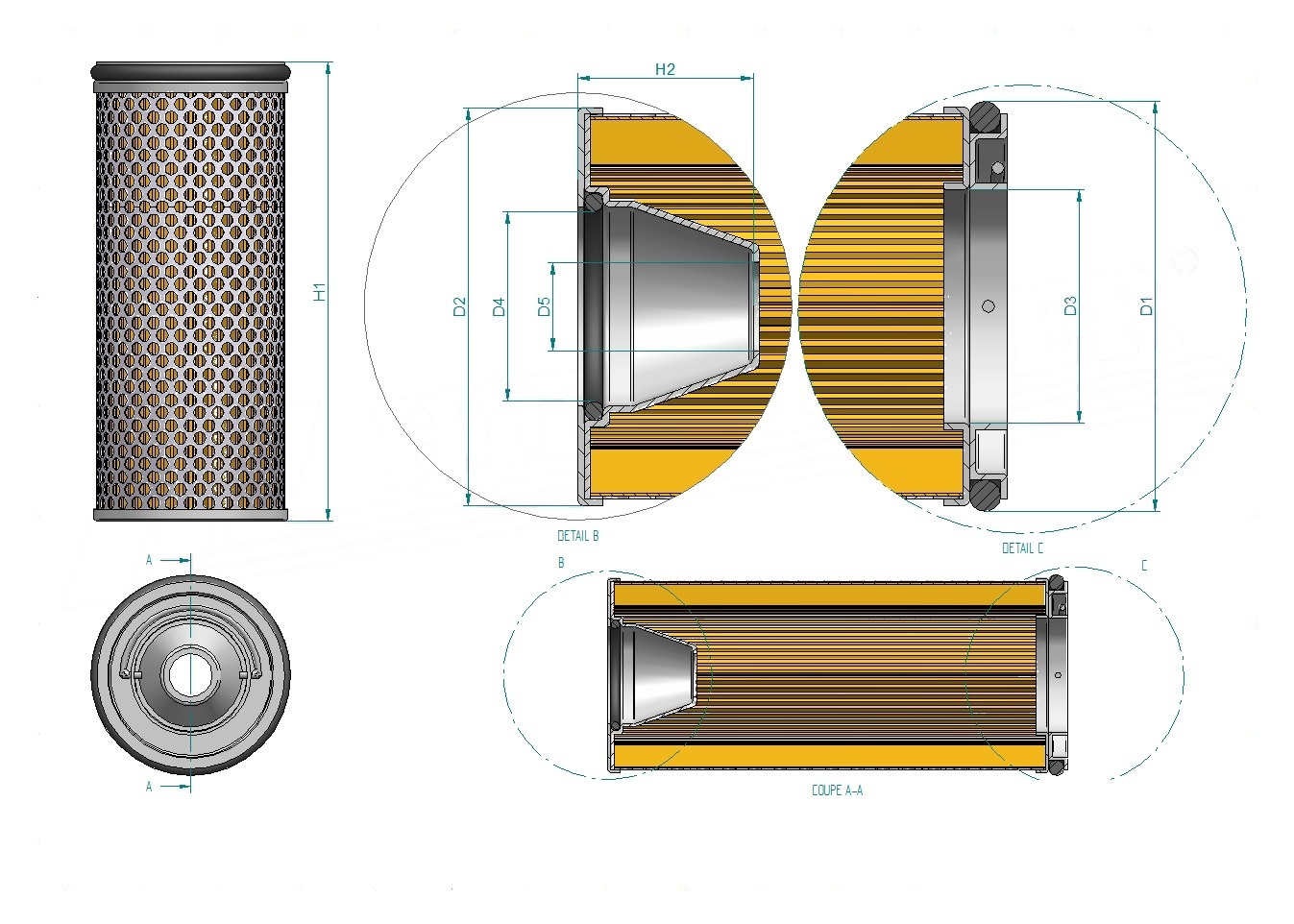 Disegno tecnico SH68265