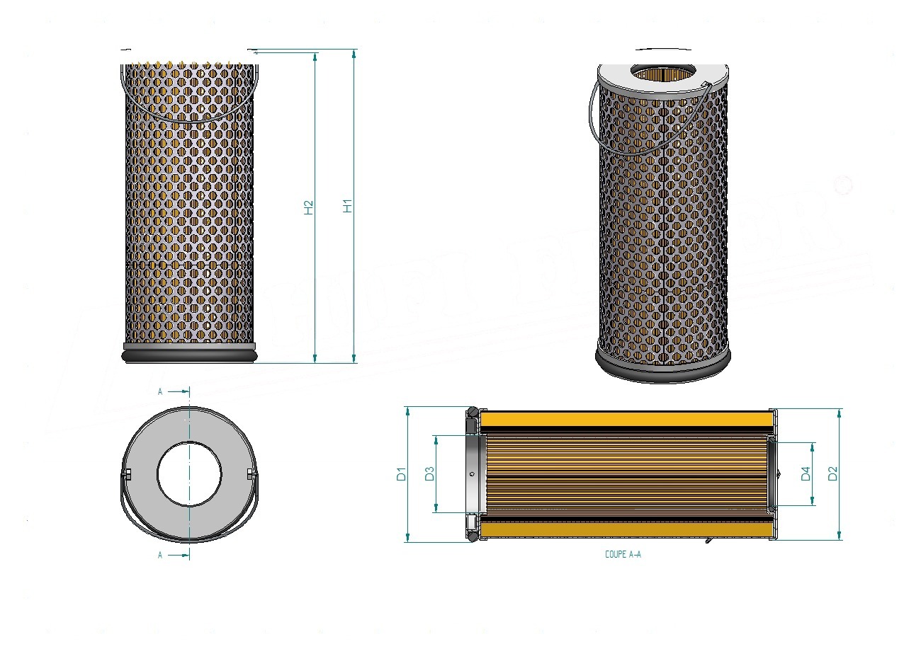 Disegno tecnico SH68295SP