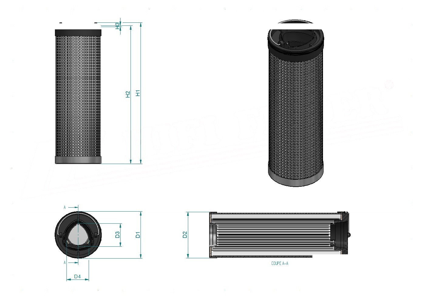 Disegno tecnico SH68305