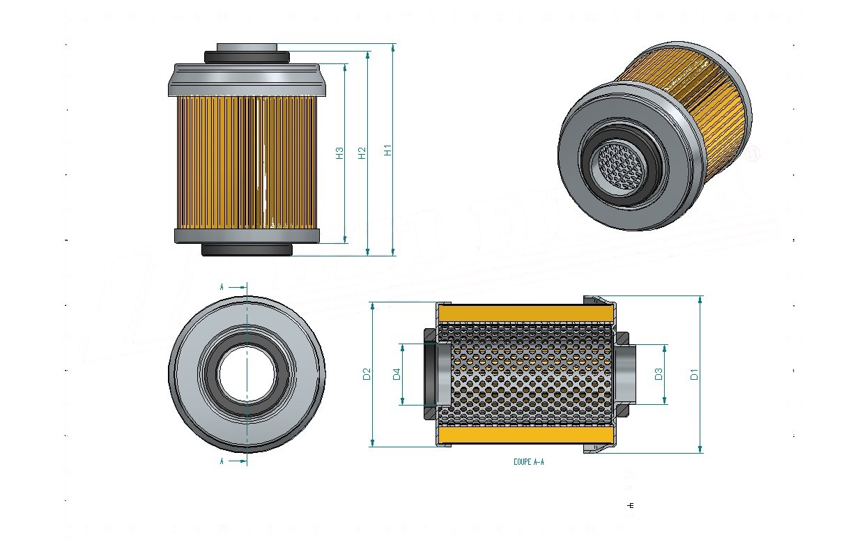 Schema tecnico SH69300