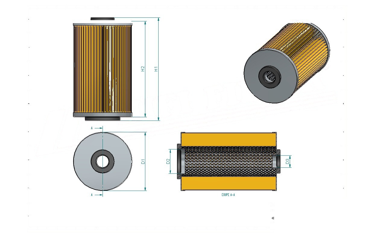 Schema tecnico SH69340