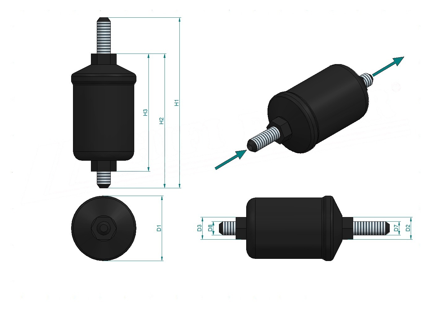 Disegno tecnico SH70285