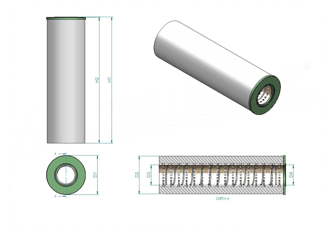 Schema tecnico SH70519