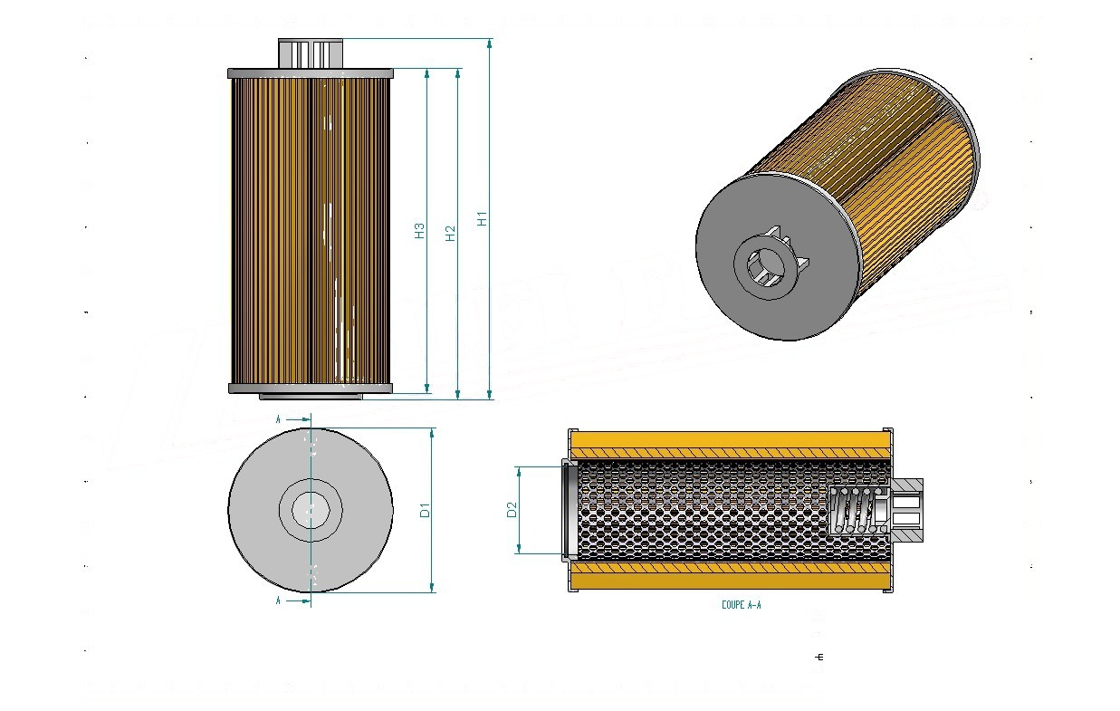 Disegno tecnico SH74026