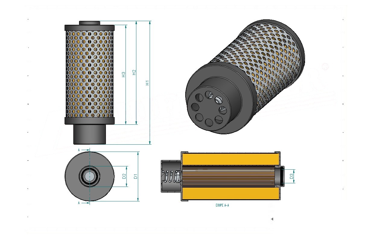 Schema tecnico SH74120