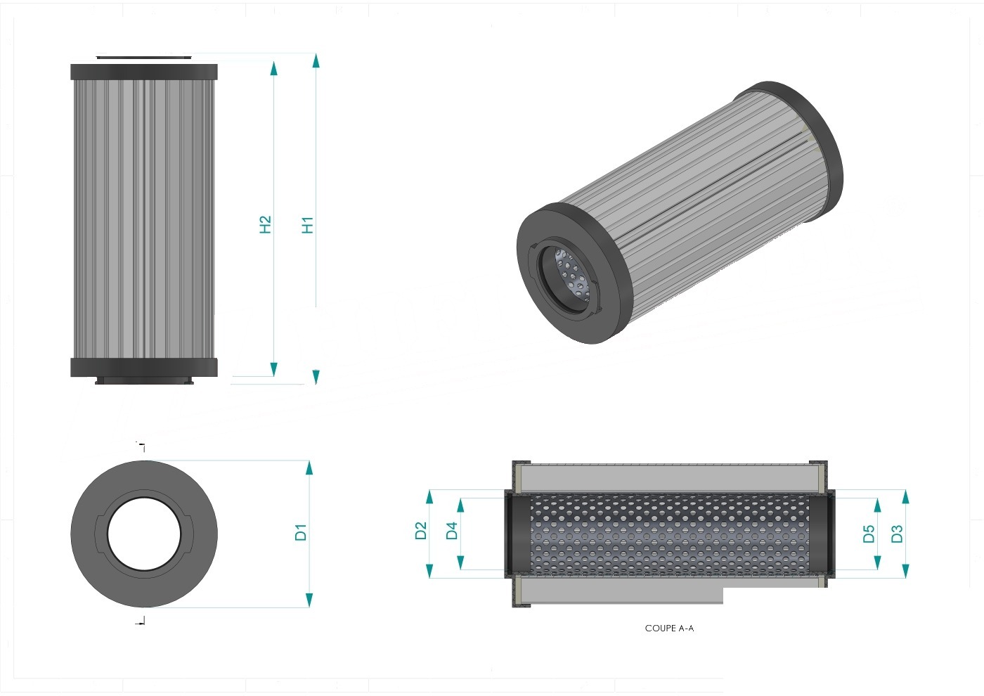 Schema tecnico SH74160SP