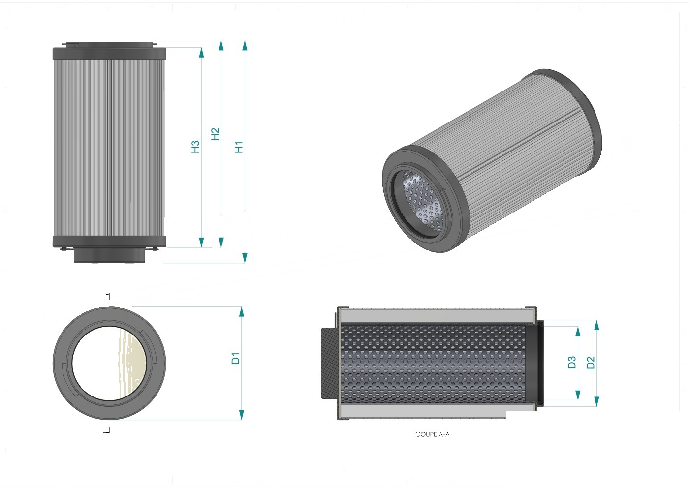 Disegno tecnico SH74296