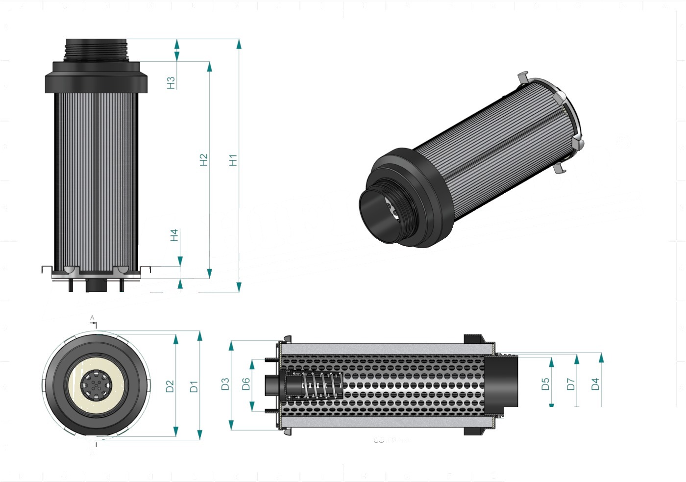 Disegno tecnico SH74522