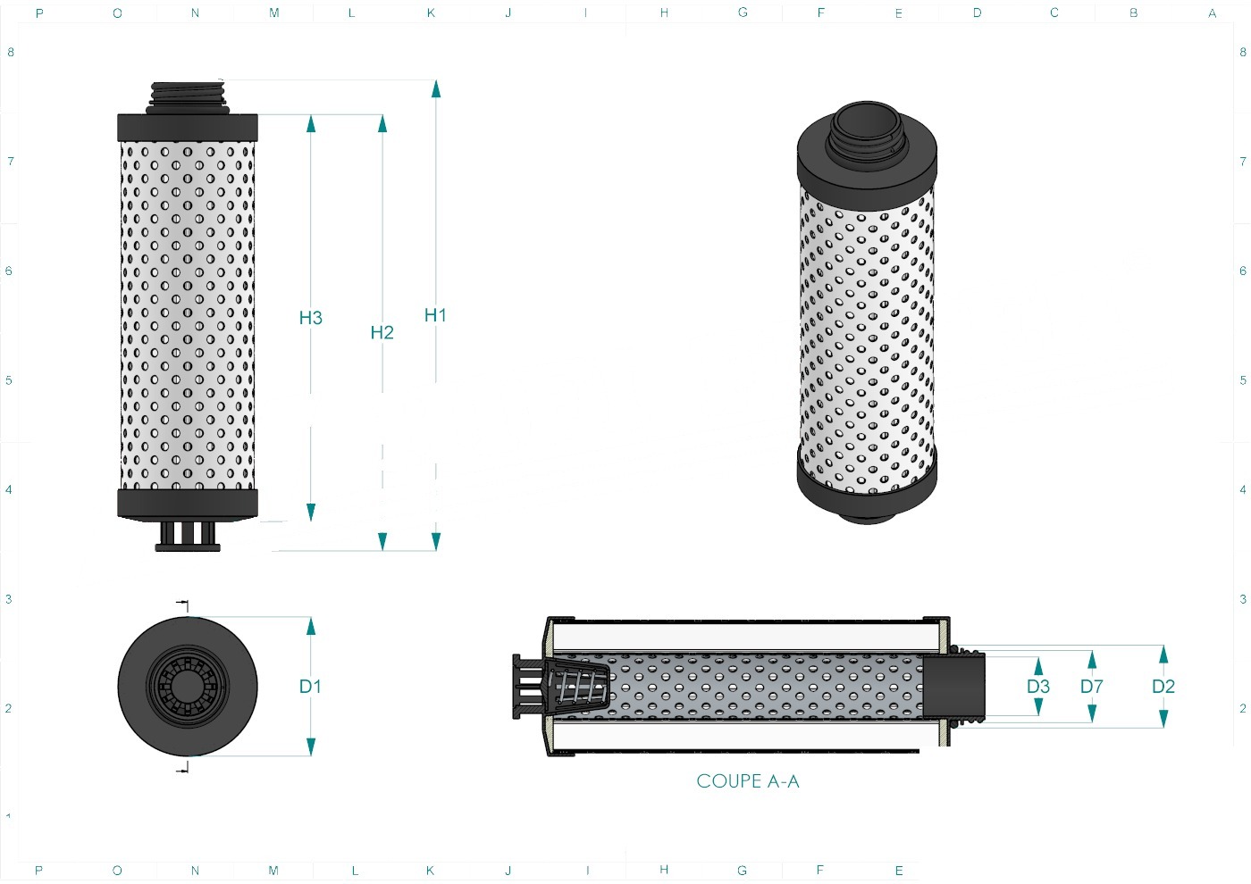 Disegno tecnico SH74615