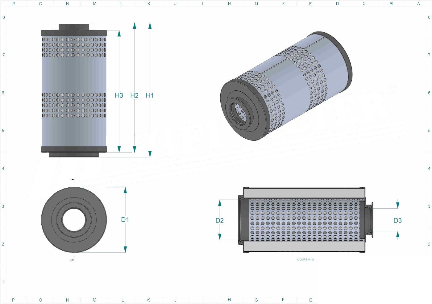 Disegno tecnico SH74660