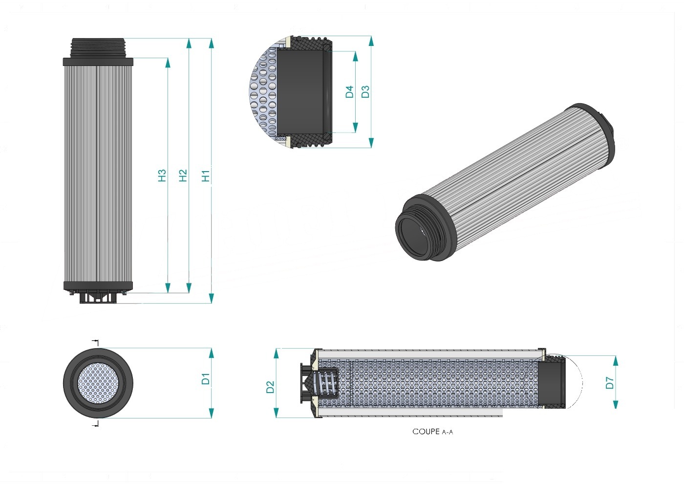 Disegno tecnico SH74695SP
