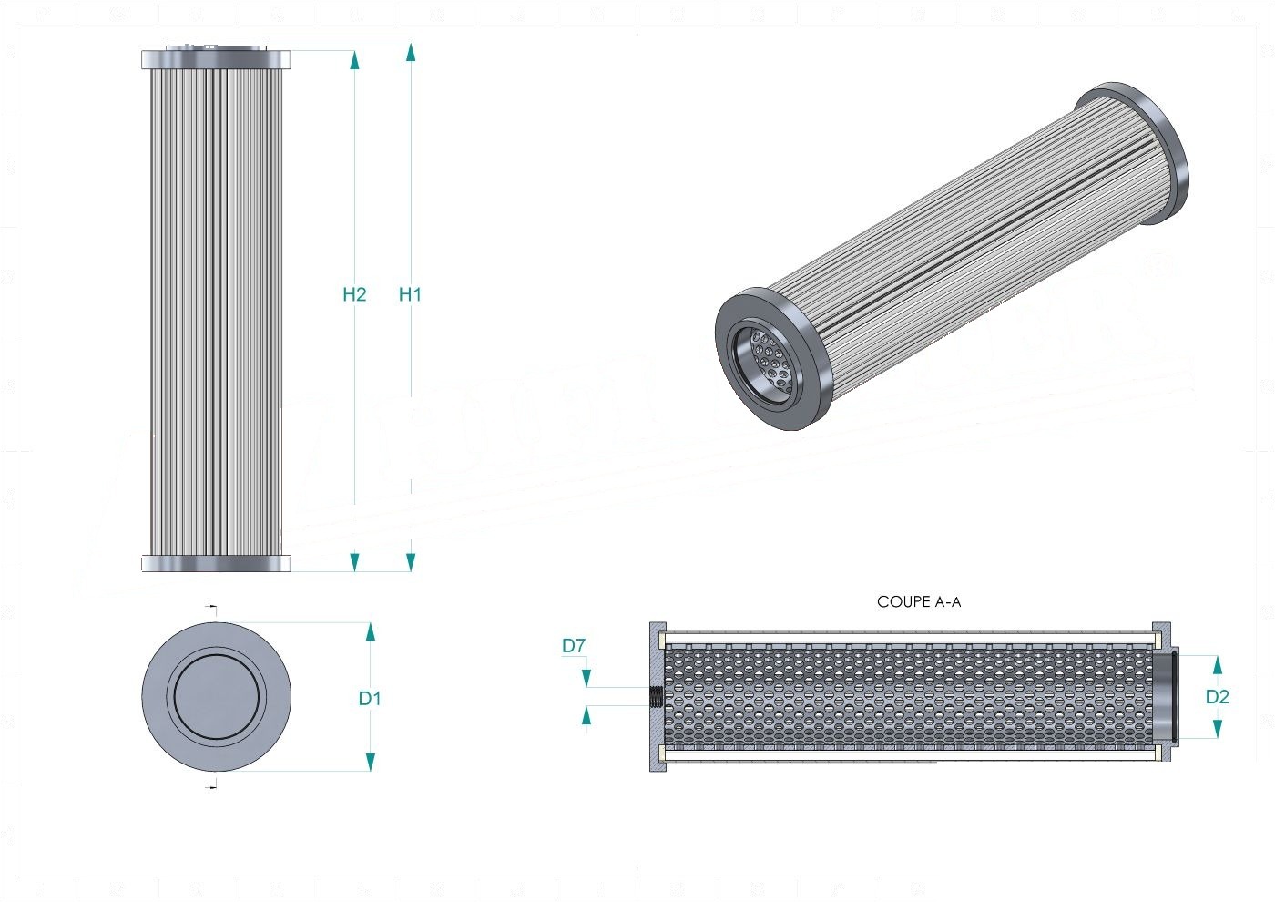 Schema tecnico SH75470
