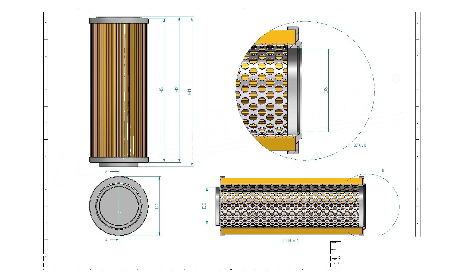 Schema tecnico SH76013