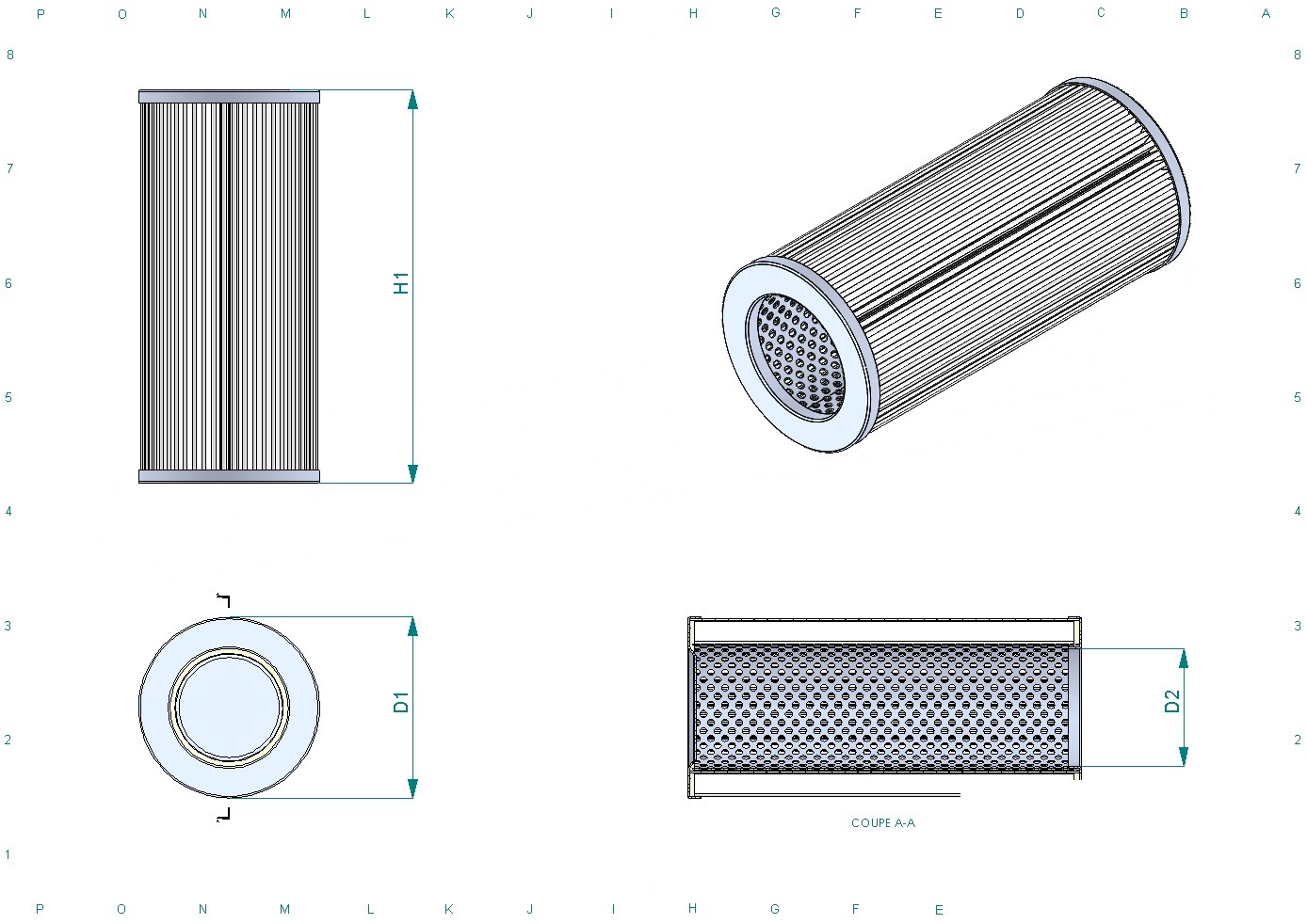 Schema tecnico SH76023