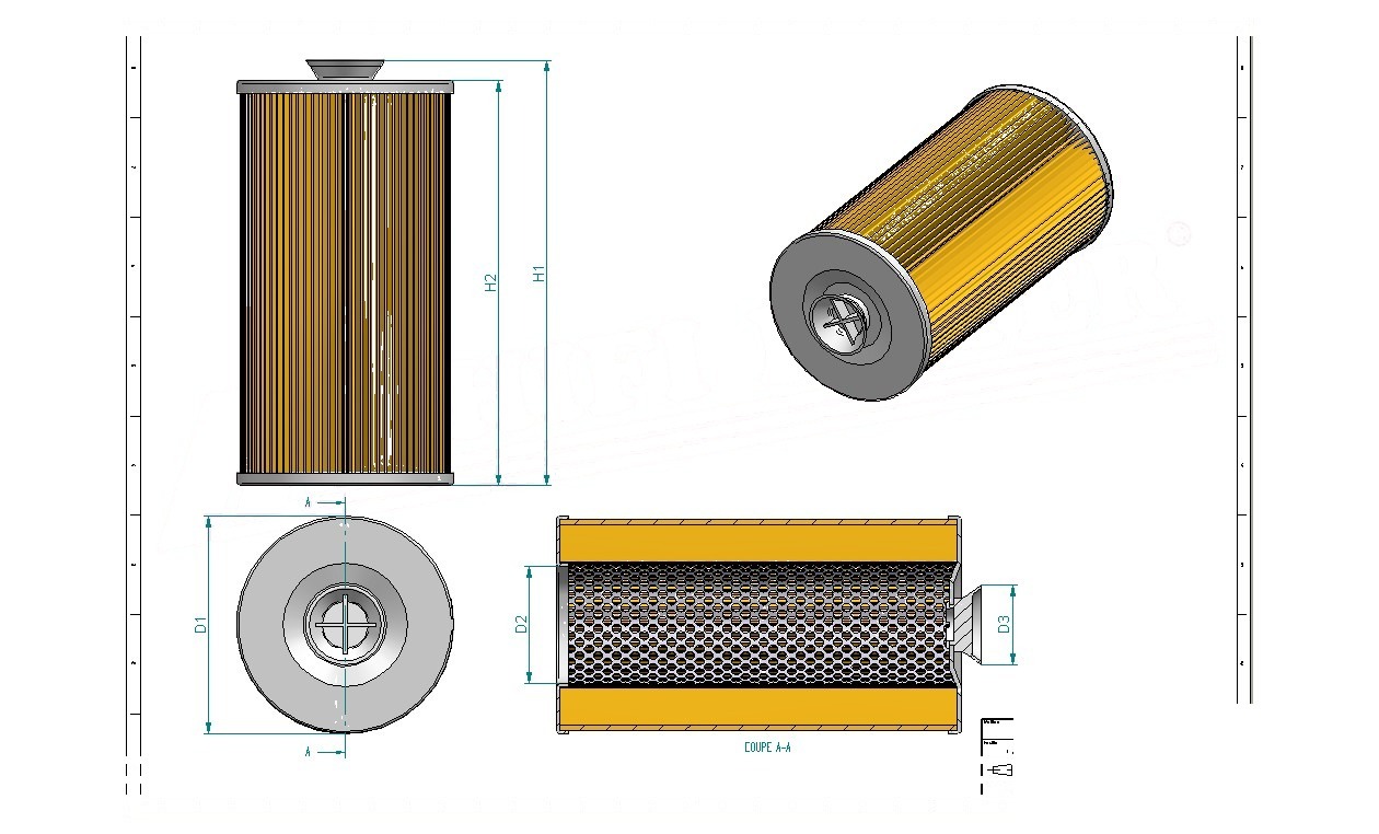 Disegno tecnico SH76038