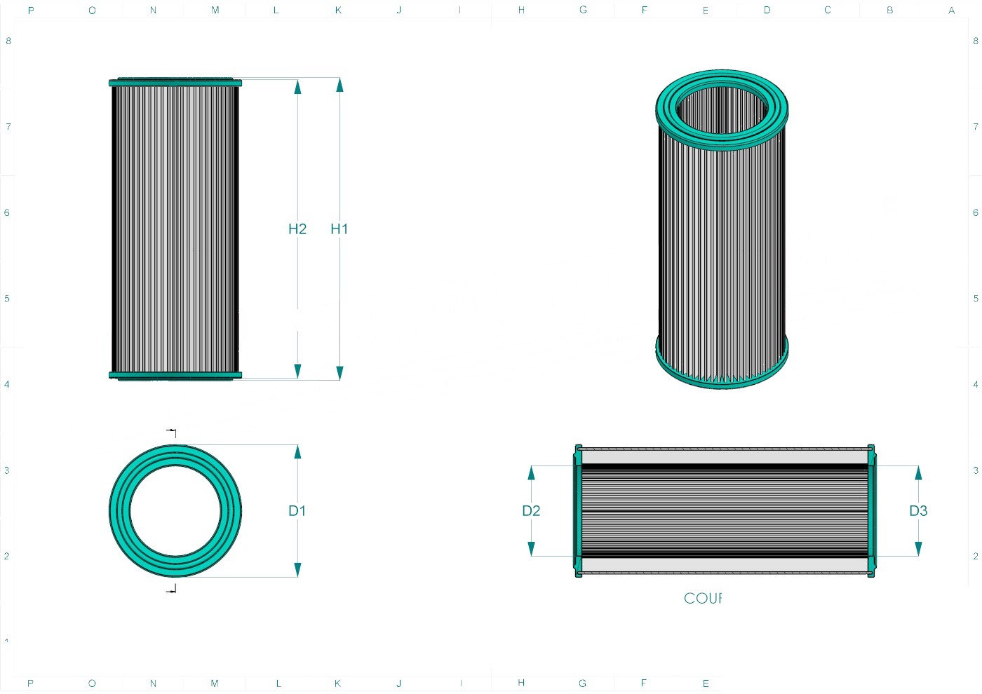 Disegno tecnico SH76078