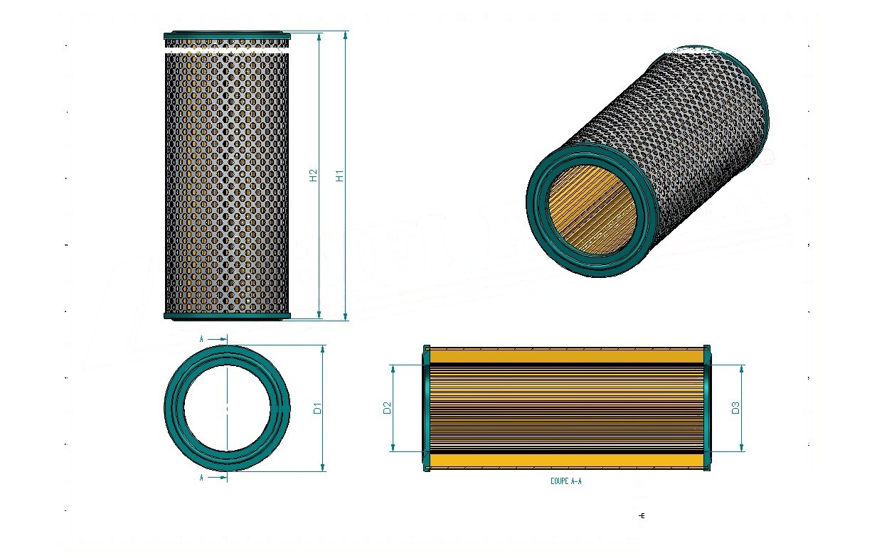 Disegno tecnico SH76604