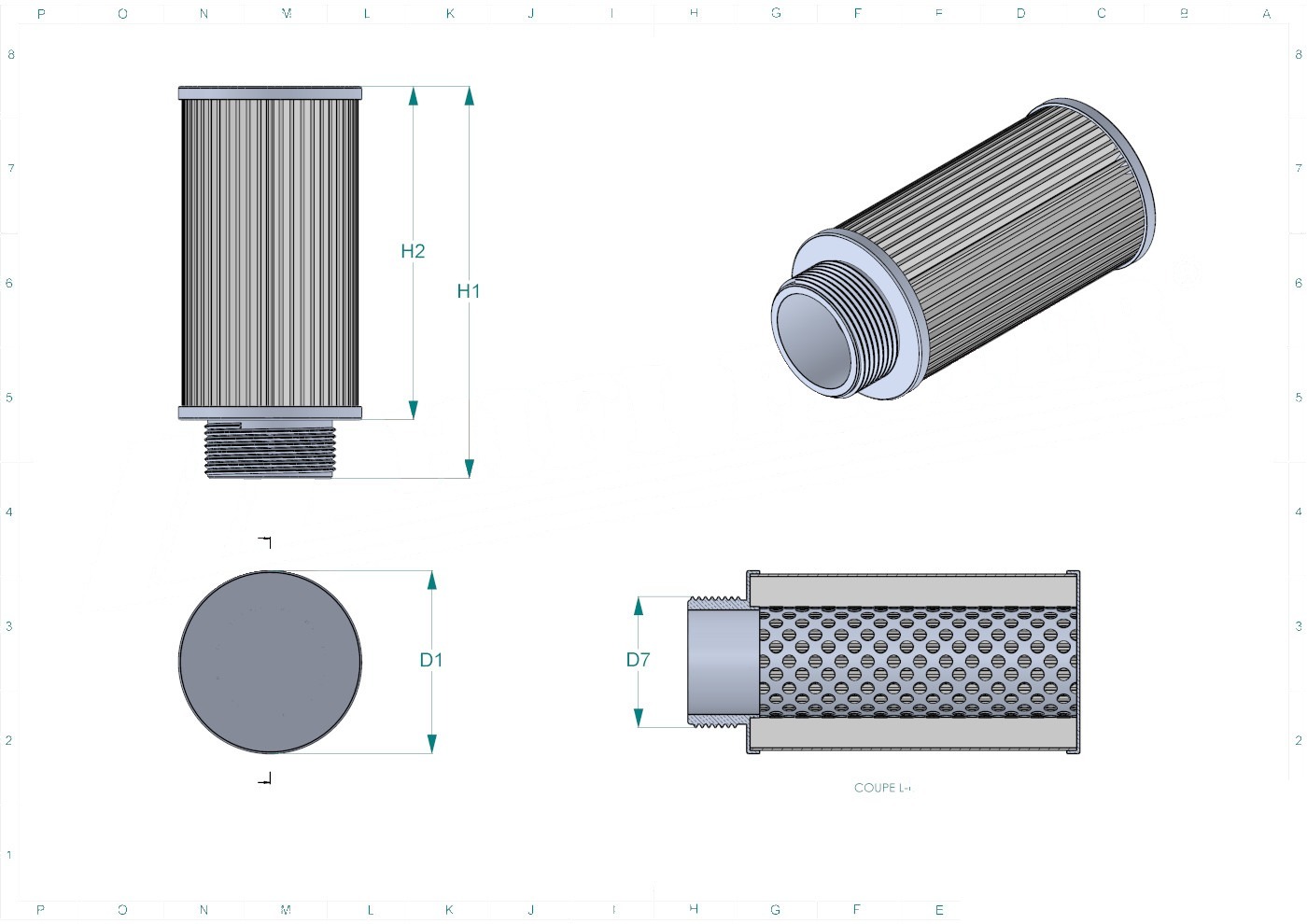 Disegno tecnico SH77055