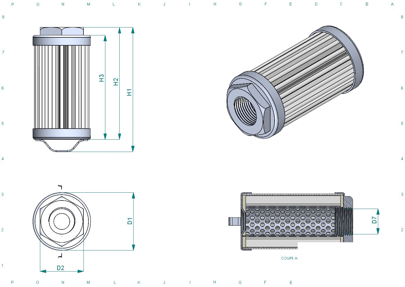 Disegno tecnico SH77059