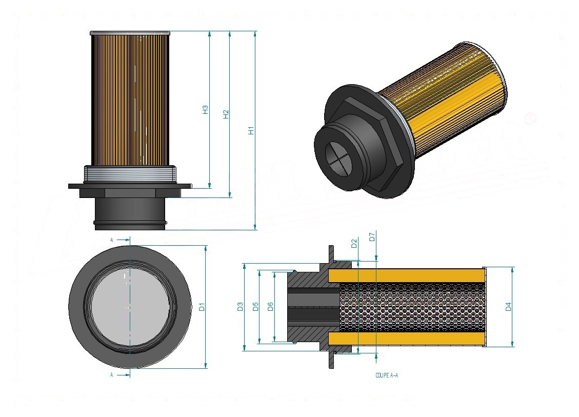 Disegno tecnico SH77095