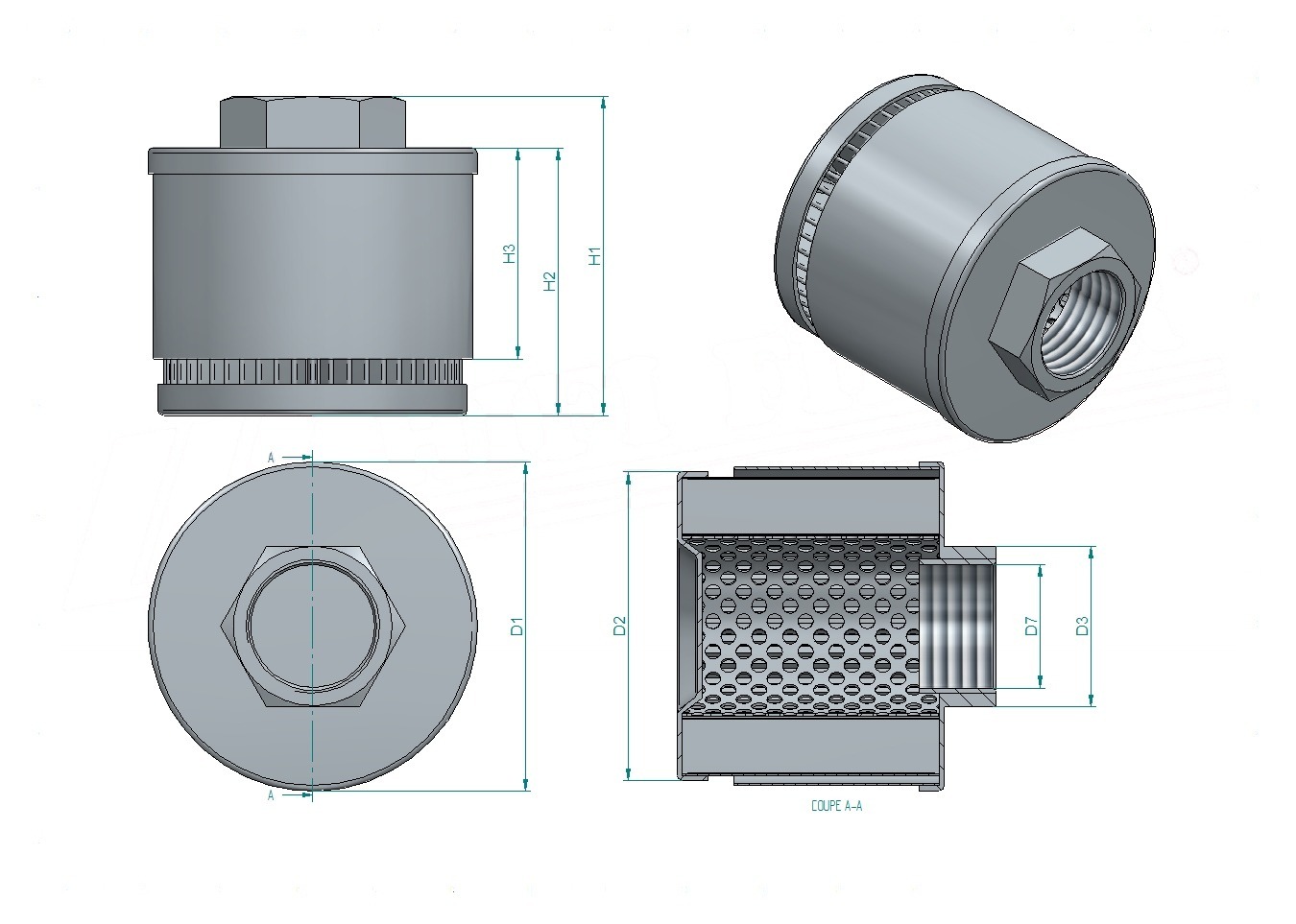 Schema tecnico SH77154