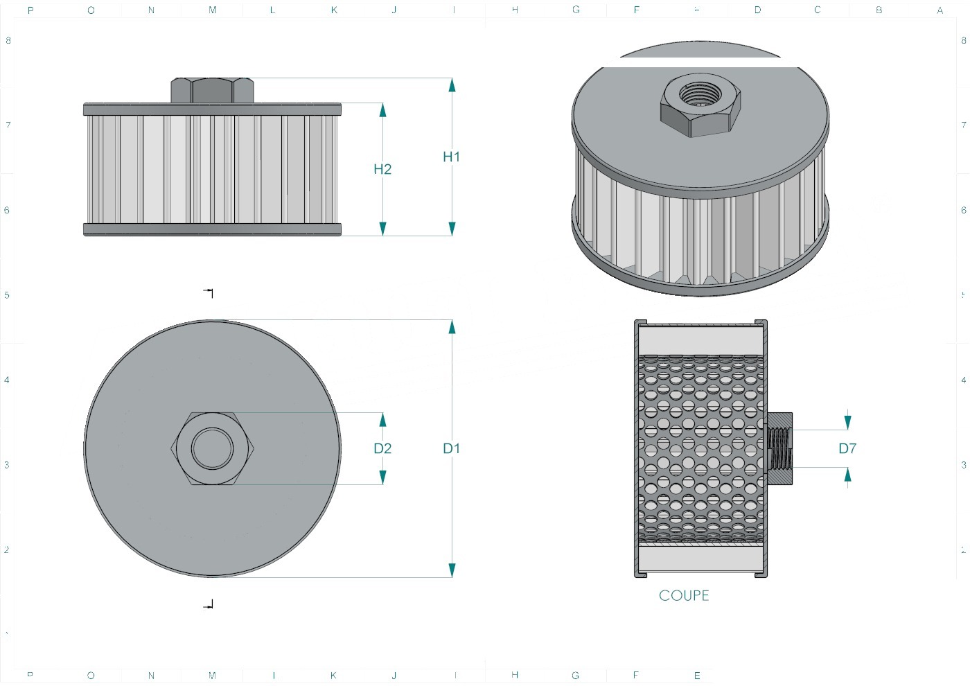 Disegno tecnico SH77236