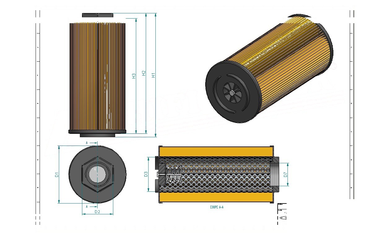 Schema tecnico SH77572