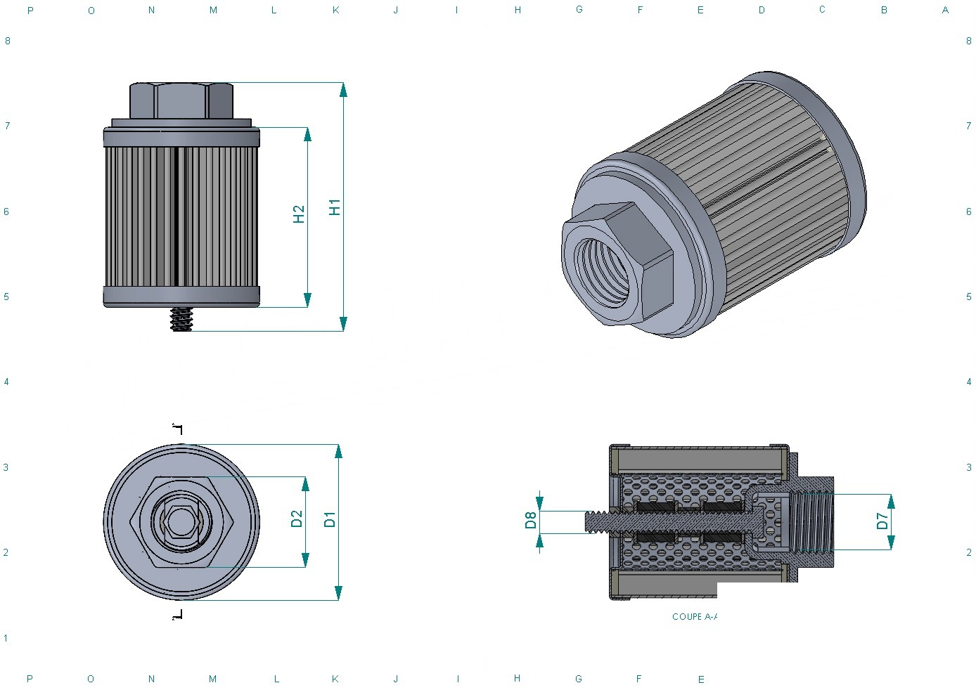 Schema tecnico SH77583