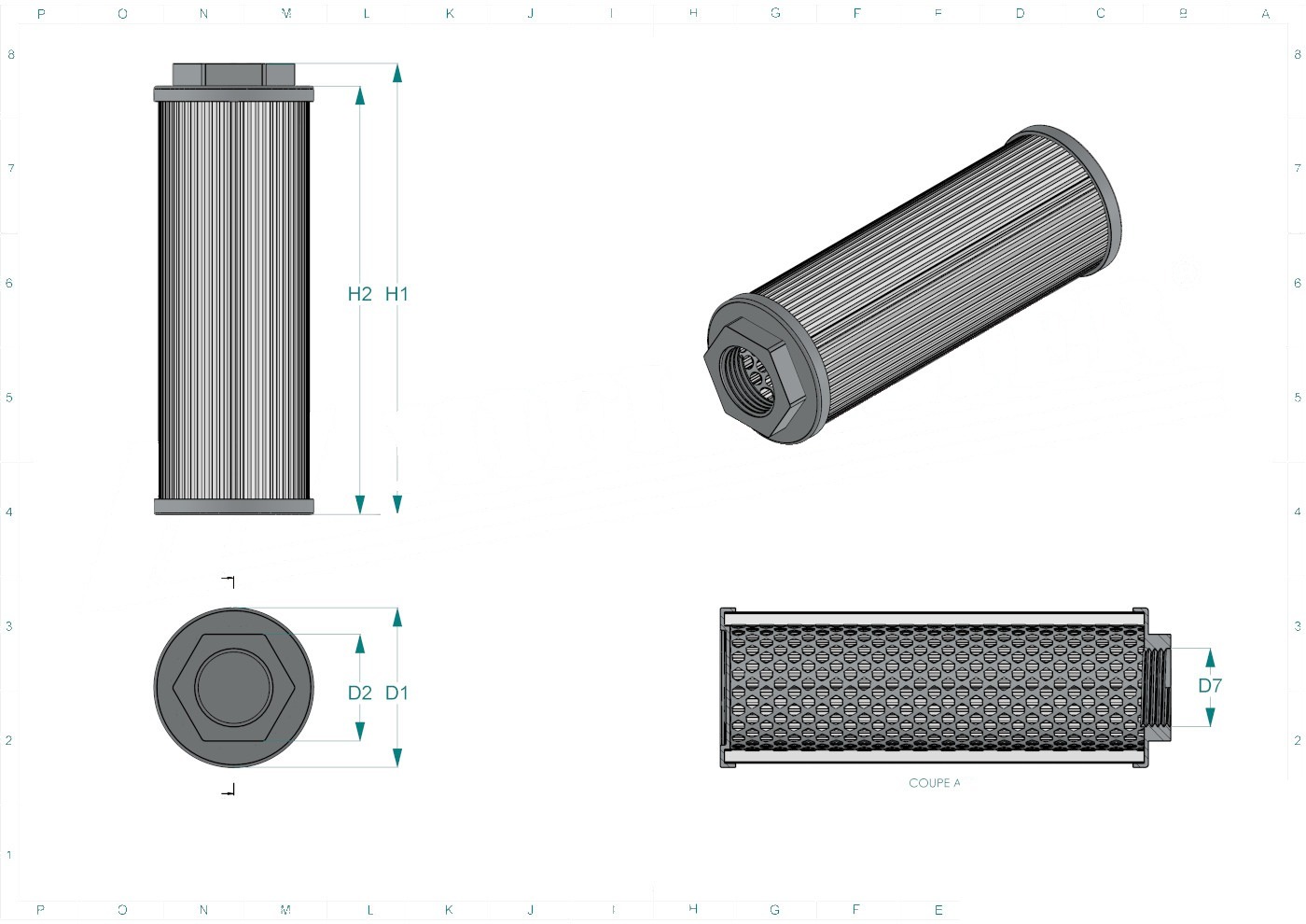 Schema tecnico SH77631