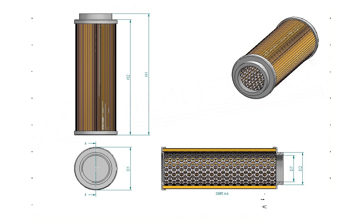 Disegno tecnico SH77640