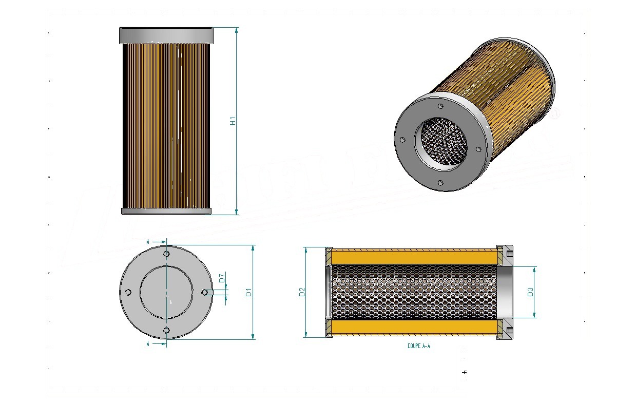 Disegno tecnico SH77651
